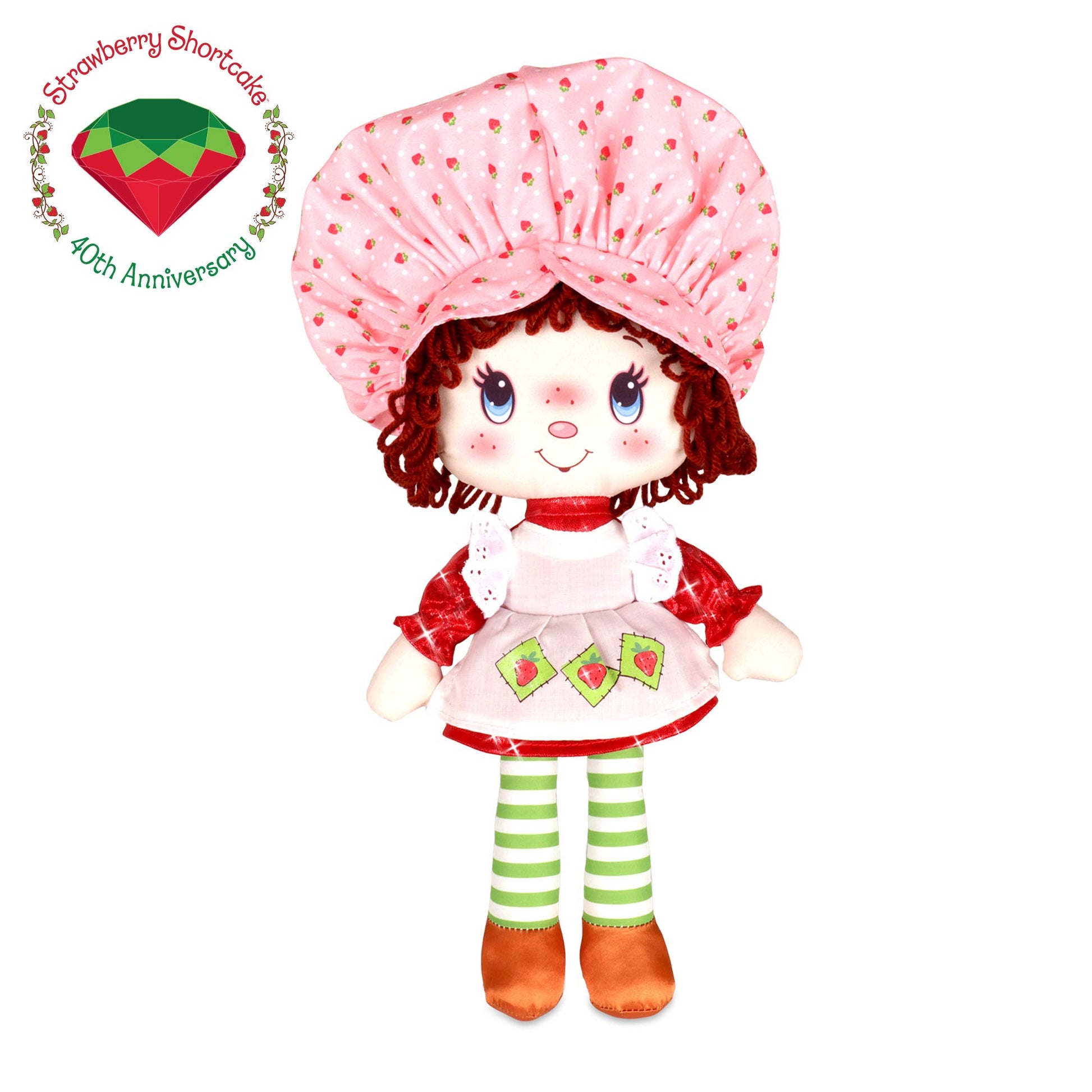 Strawberry Shortcake Retro Classic Soft Doll, for 3 Years Old and Up, Styles May Vary
