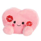 Aurora Adorable Palm Pals Kinsley Kisses Heart Stuffed Animal - Pocket-Sized Play - Collectable Fun - Pink 5 Inches