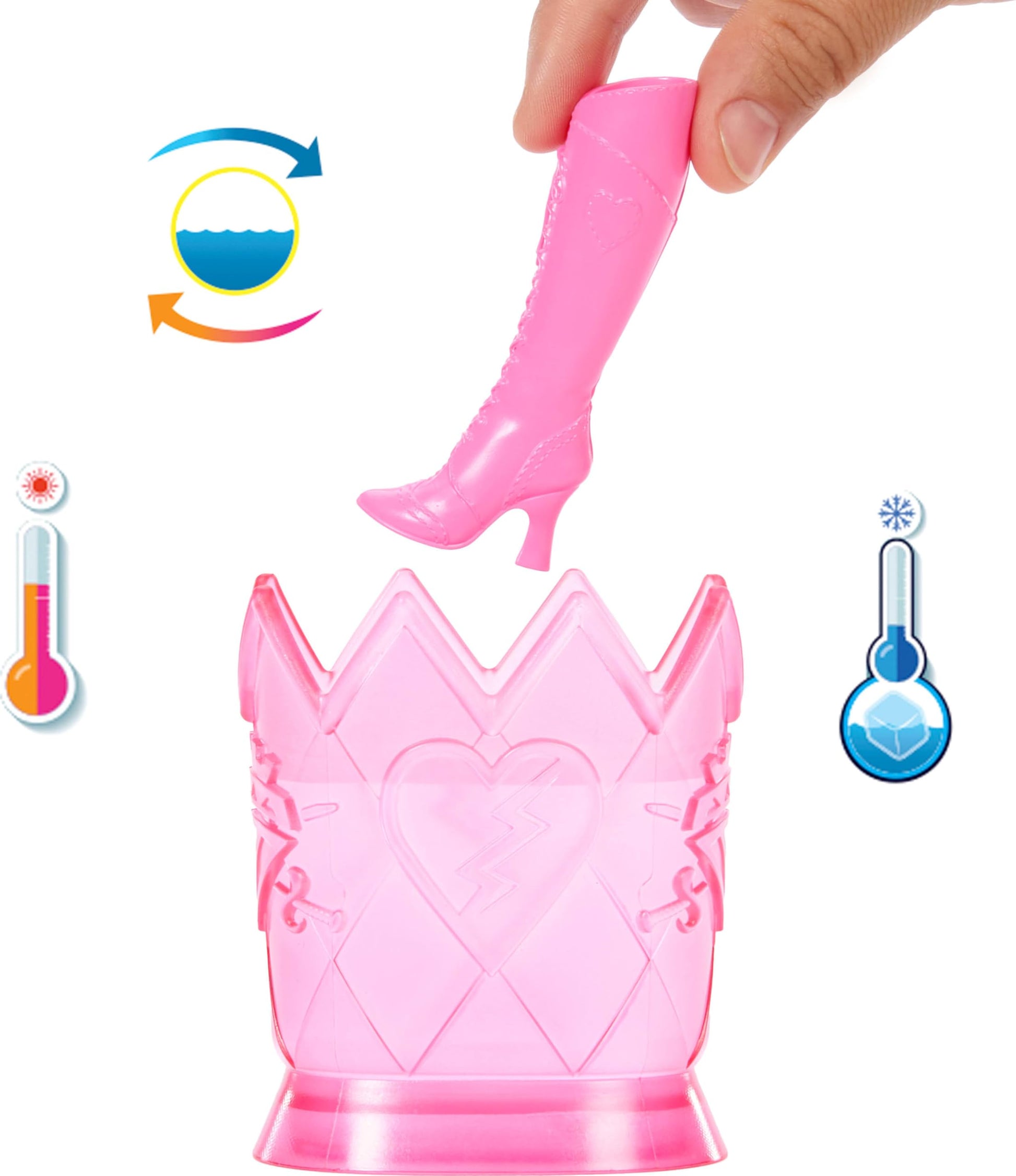 Mattel Disney Descendants: The Rise of Red Doll & Playset, The Sorcerer’s Cookbook with Bridget, Young Queen of Hearts, Reveals with Fizz & Slime