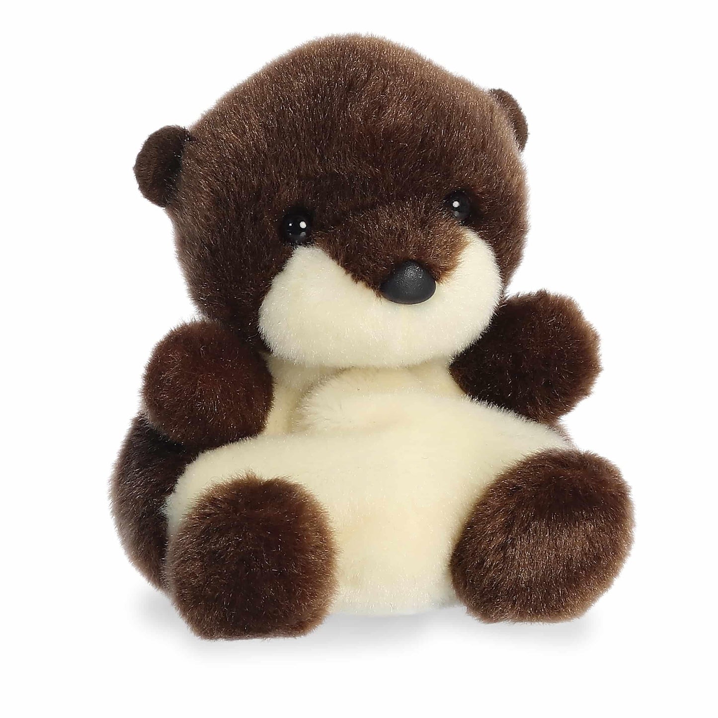 Aurora® Adorable Palm Pals™ Elena River Otter™ Stuffed Animal - Fun Collectible Plush for Kids and Adult Collectors - Perfect for Decorating Rooms