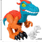 Fisher-Price Imaginext Jurassic World Dominion Dinosaur Toy Pyroraptor XL Poseable 10-Inch Figure for Pretend Play Kids Ages 3+ Years