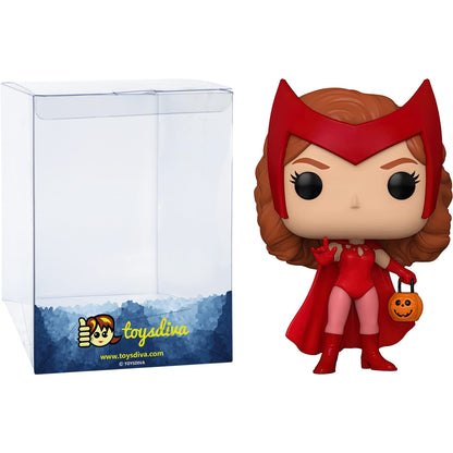 Wanda [Halloween]: P?o?p?! Vinyl Figurine Bundle with 1 Compatible 'ToysDiva' Graphic Protector (715-52044 - B)