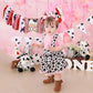 Farm Cow for First Birthday Highchair Banner - Boy or Girl High Chair One First 1st Barnyard Smash Cake Cow Western Fabric Picnic Decorations Cow