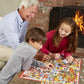 White Mountain Puzzles Television History - 1000 Piece Jigsaw Puzzle