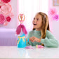 Barbie Petal Pop Scented Doll with Pink Tulip Dress & Accessories, Bouquet Reveal with Pet Bunny & Surprises Like Watering Can, Necklace & Earrings