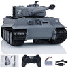 POCO DIVO German Tiger I Heavy Tank, 1/24 Infrared IR Combat Panzer RTR 2.4Ghz RC Armored Vehicle, Taigen 3841-11-M Standard Paintless Middle Version