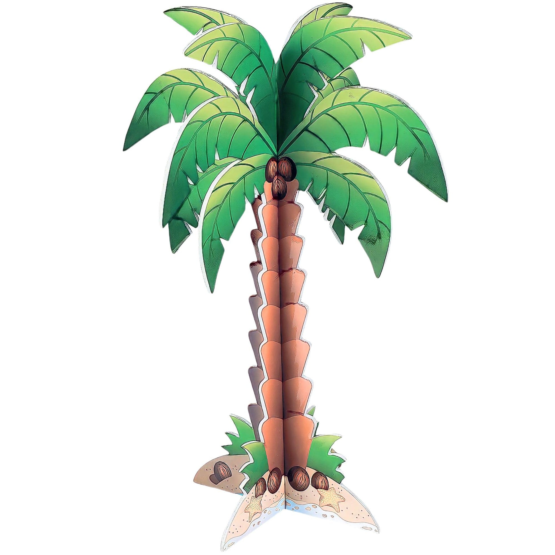 Palm Tree Centerpiece - Tropical Party Decor