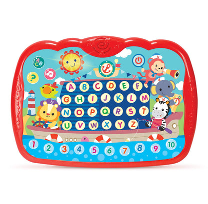 Learning Tablet for Toddlers 1-3 - Educational ABC Toy to Learn Alphabet, Number, Music & Words - Early Development Electronic Learning & Activity