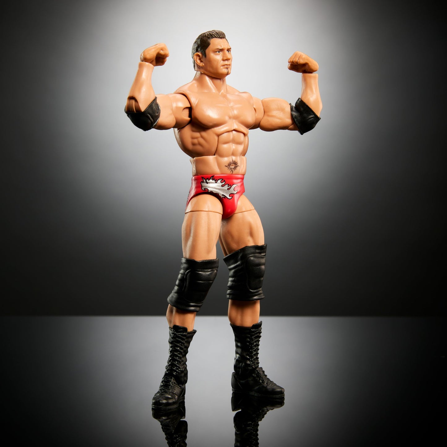 Mattel WWE Elite Collection Action Figure Royal Rumble Batista with Accessory and Virgil Build-A-Figure Parts