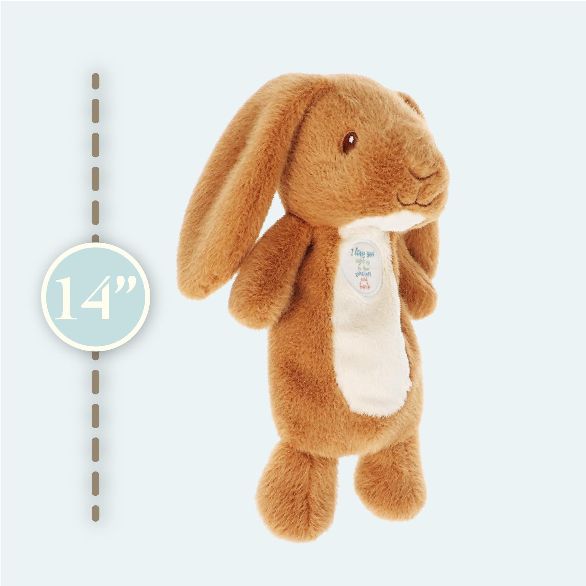 Kids Preferred Cuddle Pal - Guess How Much I Love You Bunny Plush 11 Inch - Stuffed Animal for Babies & Newborn - Baby’s First Plush Blankie