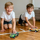 Qimicoocoo 3 Pack Monster Truck Kid Toys Set,Push and Go Friction Power Pull Back Wind up Race Cars, 3-5?4-7 for Boys and Girls Party Toy Gift