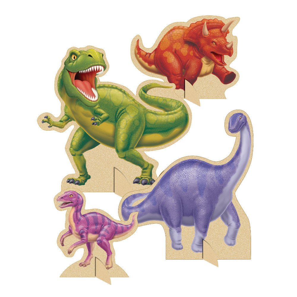 Creative Converting Dinosaur Stand-Up Table Centerpieces