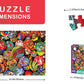 Springbok Marble Madness 500 Piece Jigsaw Puzzle for Adults
