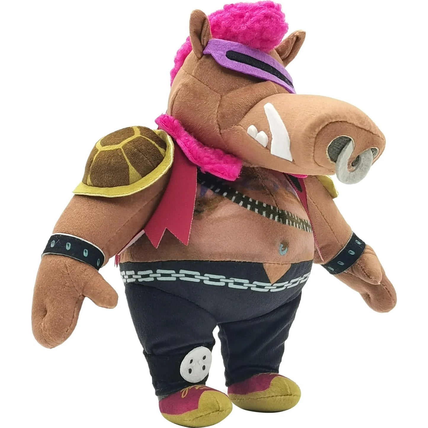 Mattel Teenage Mutant Ninja Turtles: Mutant Mayhem Bebop Plush Toy, 8 in Soft Stuffed Animal, Movie-Inspired Character Figure, Ages 3+