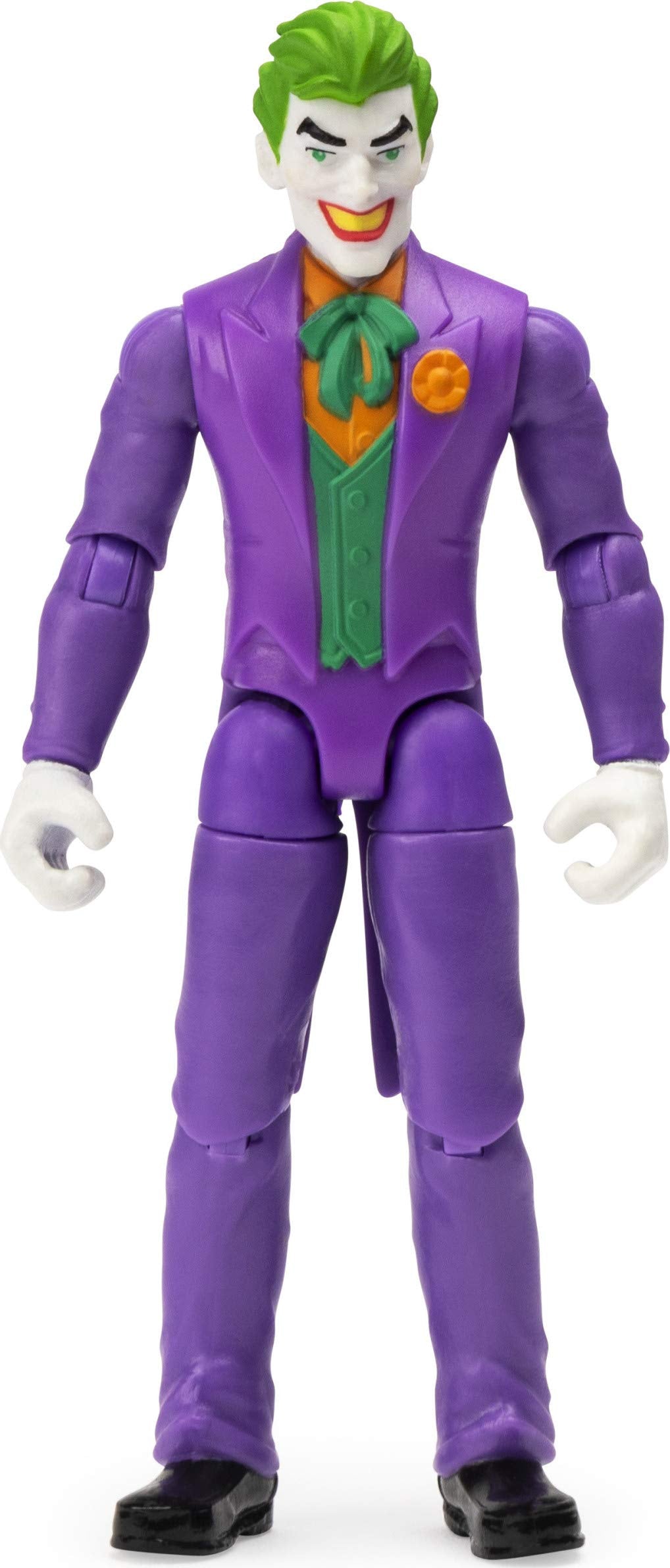 Batman 6056747, 4-Inch THE Joker Action Figure with 3 Mystery Accessories, Mission 1, Multicolour