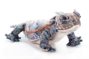 The Petting Zoo Horned Frog Lizard Stuffed Animal Plushie, Gifts for Kids, Wild Onez Reptile Animals, Lizard Plush Toy 20 Inches