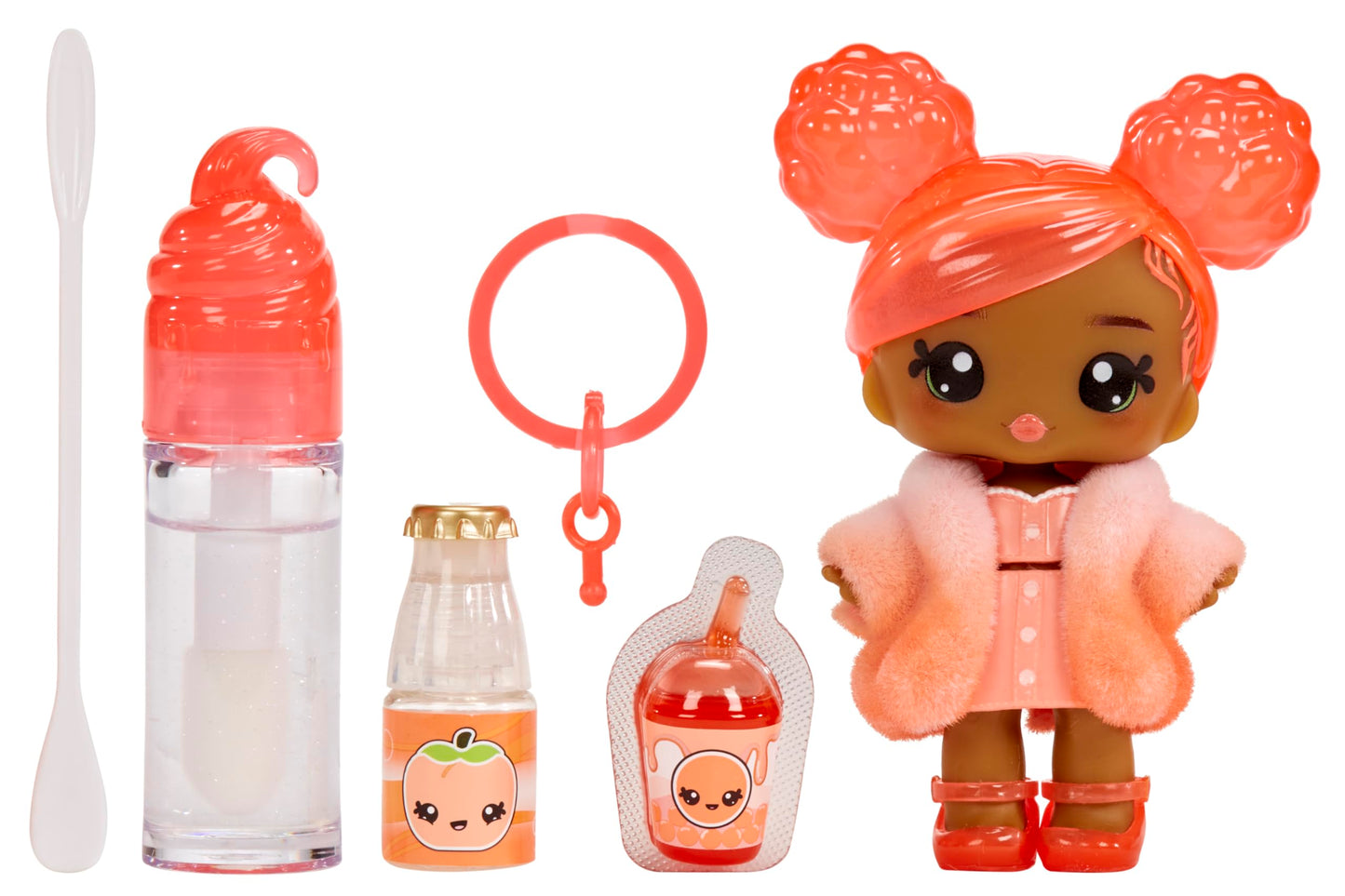 Yummiland Lipgloss Doll- Piper Peach, Ages 4+