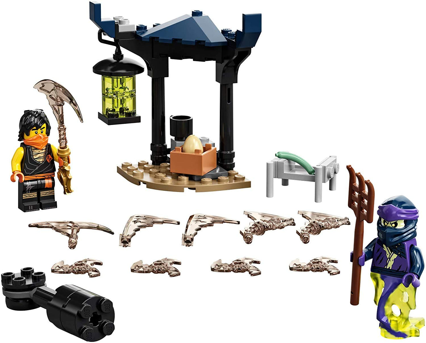 LEGO NINJAGO Epic Battle Set - Cole vs. Ghost Warrior 71733 Ninja Battle Toy Building Kit Featuring Minifigures, New 2021 (51 Pieces)