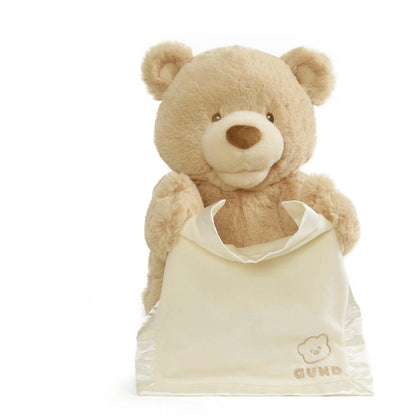 GUND Baby Peek-a-Boo Teddy Bear 11.5-Inch Interactive Musical Baby Plush
