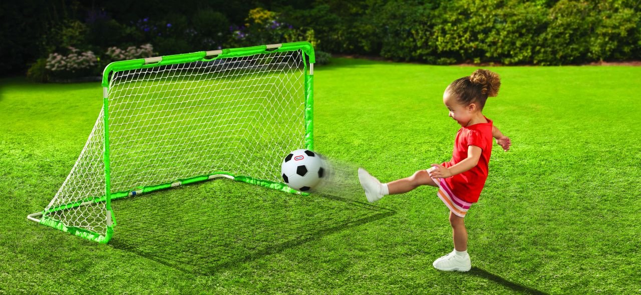 Little Tikes Easy Score Soccer, Hockey, Lacrosse Set with Net