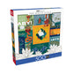 Buffalo Games - Warner Bros - White Lotus Collage - 500 Piece Jigsaw Puzzle for Adults - Challenging Puzzle Perfect for Game Nights - Finished Size is