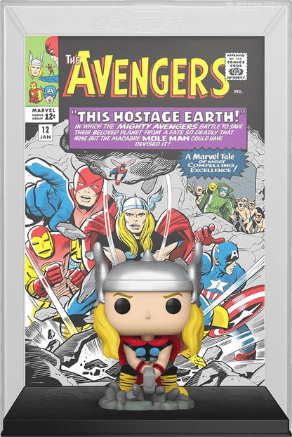 Funko Pop Comic Cover! Marvel: Avengers - Thor (Exc) Collectable Vinyl Figure - Gift Idea - Official Merchandise - Toys for Kids & Adults - Model