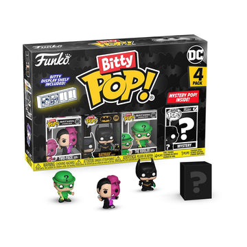 Funko Bitty POP! Batman 85th - Two Face, 4-Pack and A Surprise Mystery Mini Figure - 0.9 Inch (2.2 Cm) - DC Comics Collectable - Stackable Display