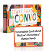 Start that Convo - Conversation Cards for Families, Friends, and Couples. Tonight's Conversation Games to Help Get to Know Each Other and Get to Know