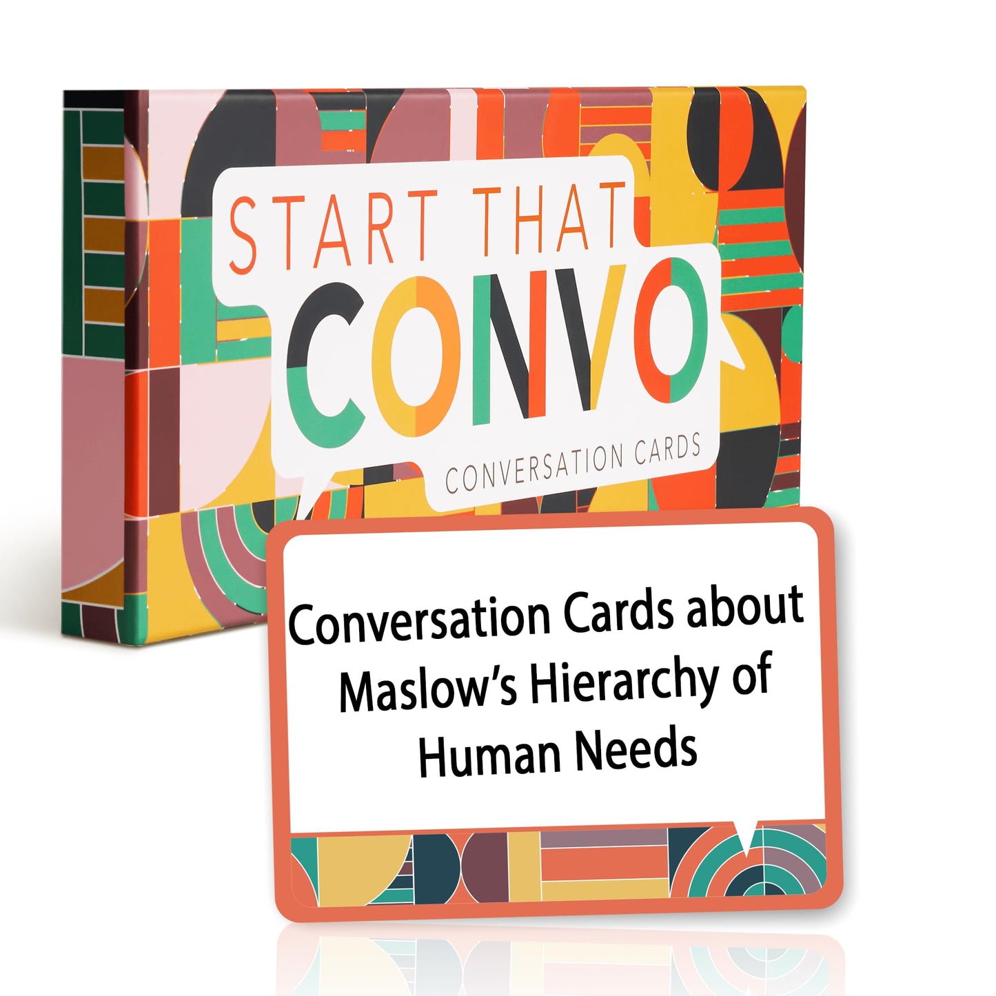 Start that Convo - Conversation Cards for Families, Friends, and Couples. Tonight's Conversation Games to Help Get to Know Each Other and Get to Know