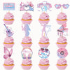 36PCS Eras Party Cupcake Toppers, Eras Cake Topper, Music Singer Super Star Cake Decorations Music Birthday Party Decorations, Guitar Themed Party