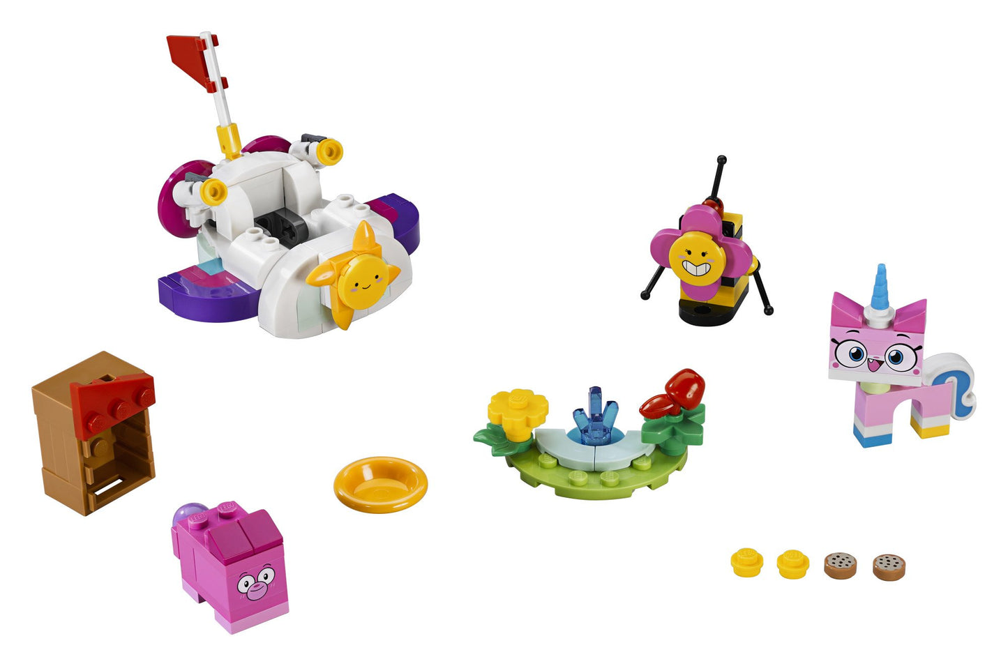 LEGO Unikitty! Unikitty Cloud Car 41451 Building Kit (126 Pieces)
