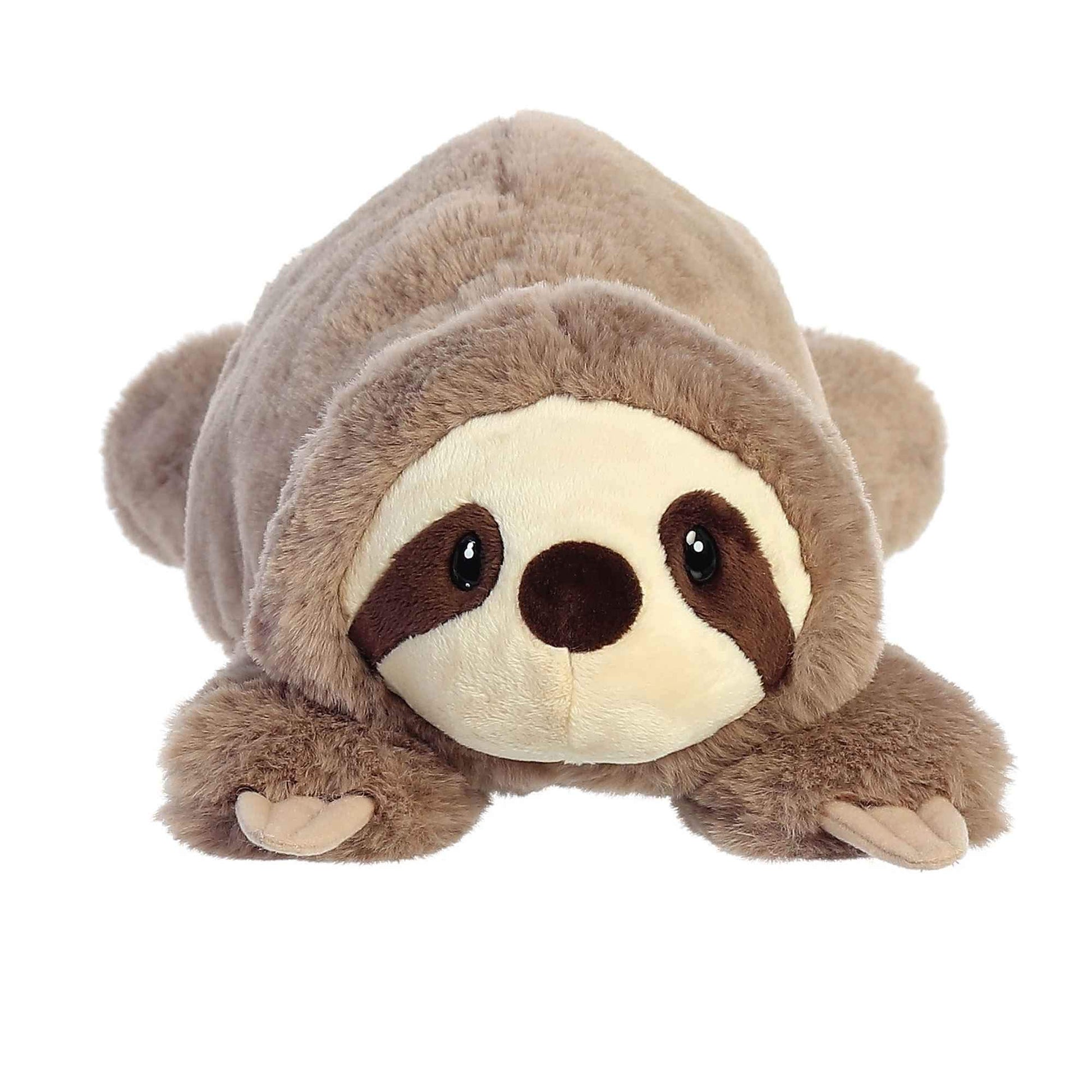 Aurora® Laid-Back Snoozles™ Sloth Stuffed Animal - Floppy Characters for Comforting Cuddles - Perfect for Bedtime, Naps, and Kids All Ages - Brown 18