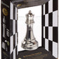 BePuzzled Hanayama Metal Cast Queen Chesspiece Puzzle Find Lucky Coins, Advanced Challenging Brain Teaser Game for Kids Age 8 & Above (Level 3)