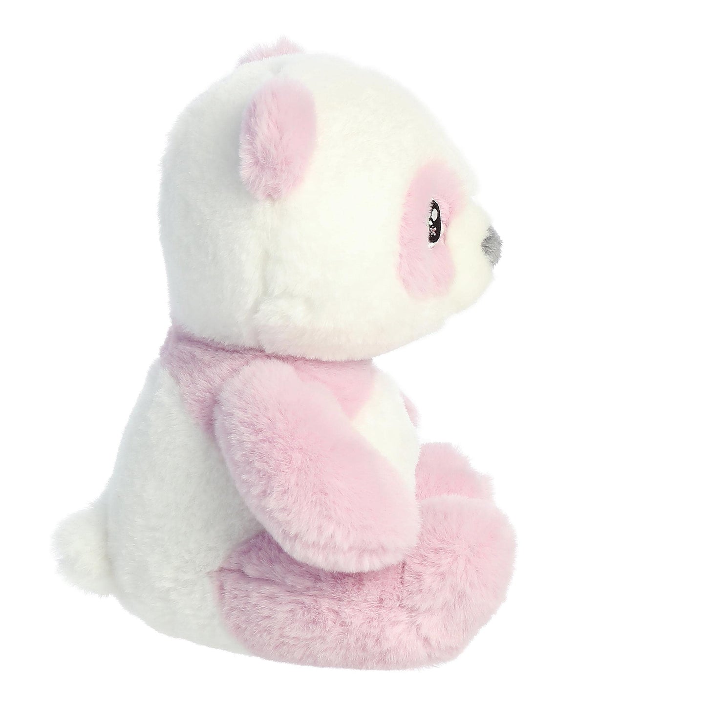 Aurora® Eco-Friendly Eco Nation™ Lavender Panda Stuffed Animal - Environmental Consciousness - Recycled Materials - Purple 9 Inches
