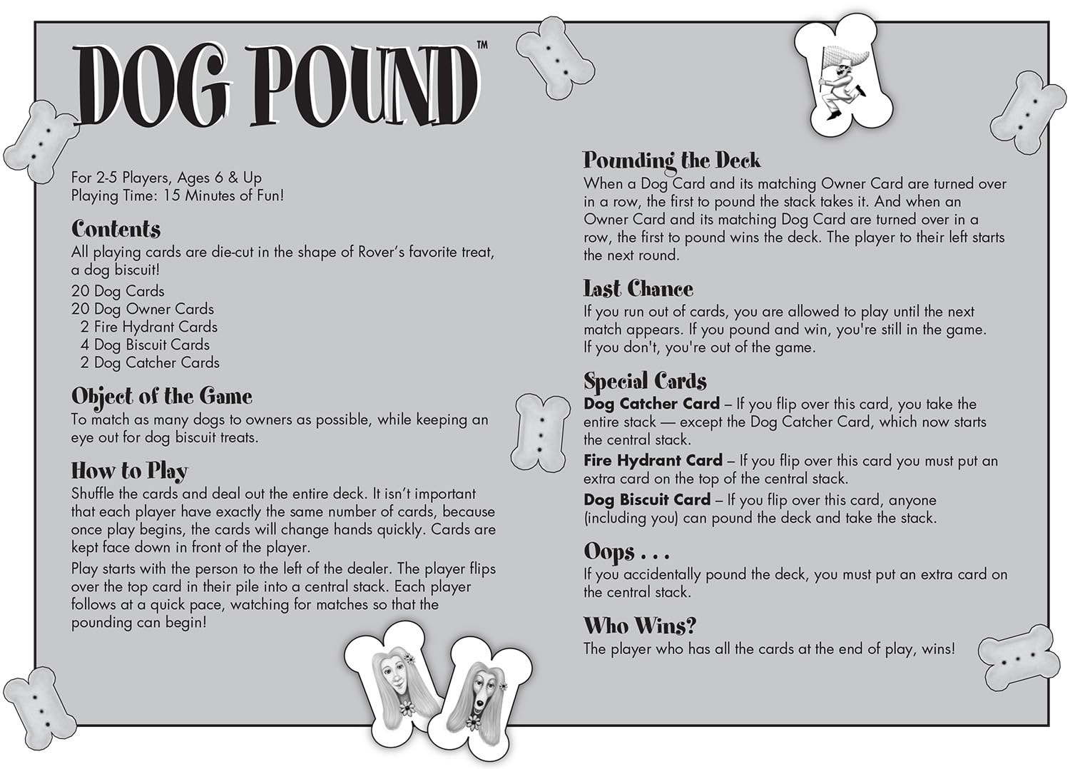 Dog Pound Card Game