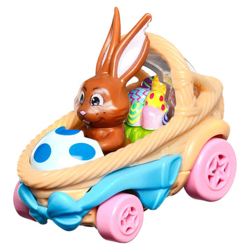 Hot Wheels RacerVerse Easter Bunny 1:64 Scale Toy Car Optimized Track