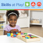 Melissa & Doug Primary Lacing Beads - Educational Toy with 30 Wooden Beads and 2 Laces for Toddlers, Fine Motor Skills Lacing Toys for Toddlers and