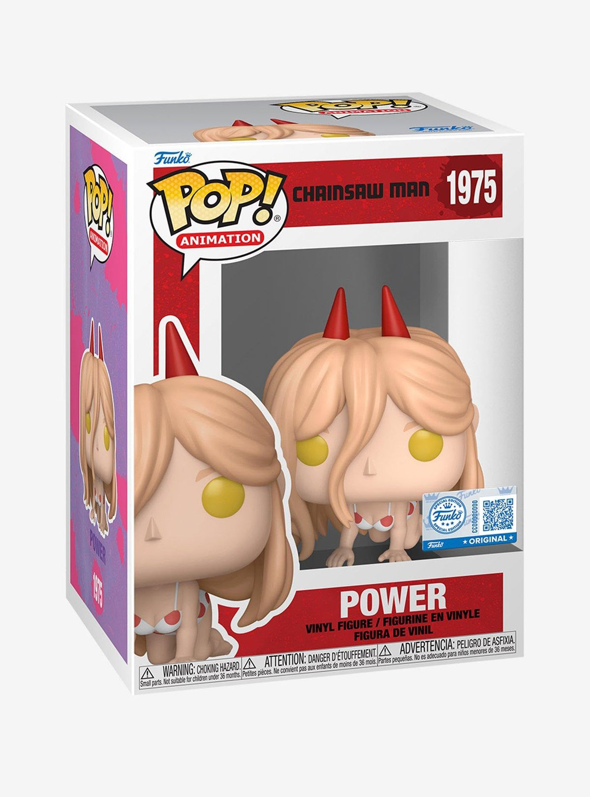 Funko Chainsaw Man Pop! Animation Power (Bikini) Vinyl Figure Hot Topic Exclusive Multi None