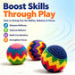 3 Pack Handmade Knitted Footbags, Hacky Kick Sack Balls for Adults