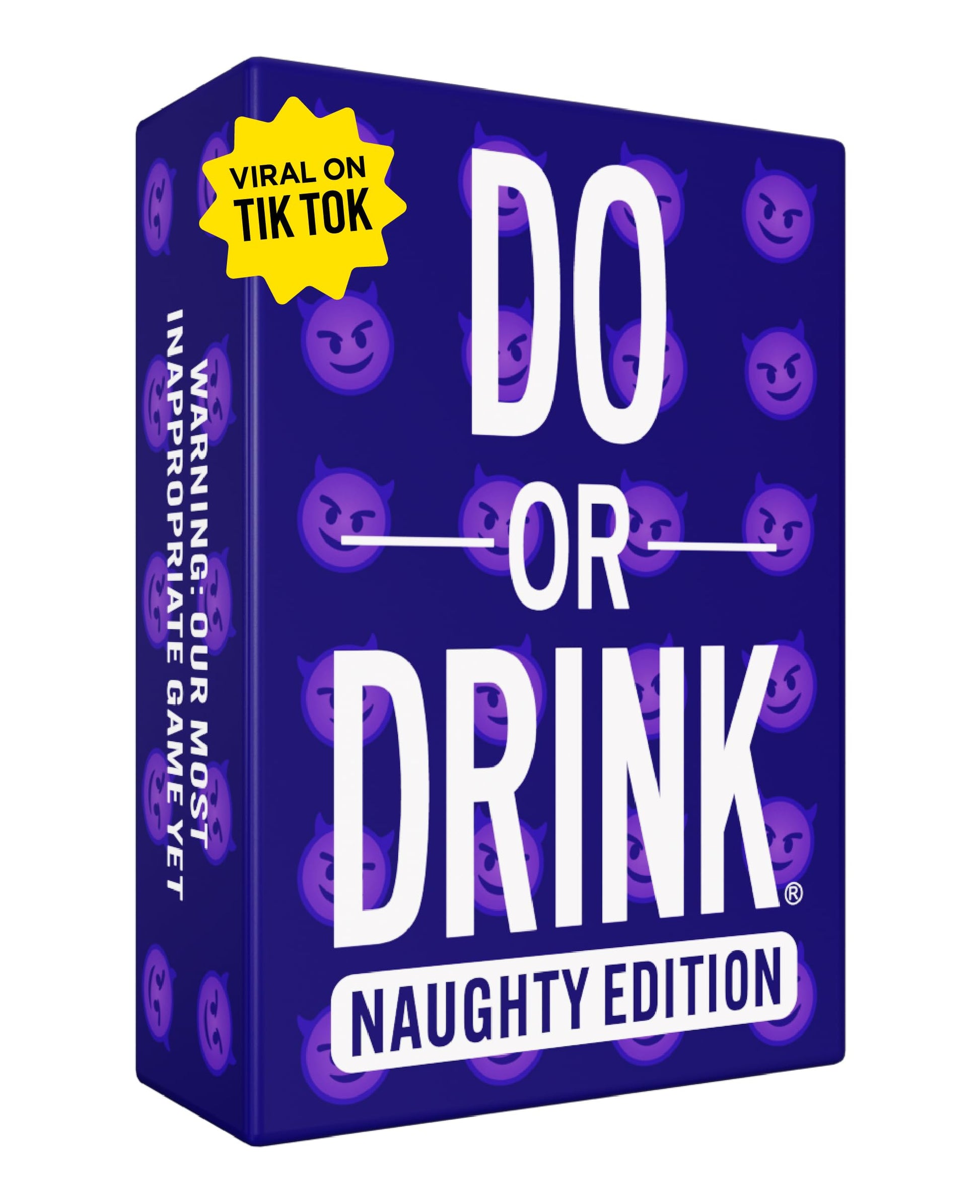 Do or Drink Naughty Edition - The Adult Drinking Game for Spicy Situations - Fun Party Games for Adults with 250 Cards - Great for Game Night, Pre