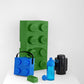 Room Copenhagen, LEGO Mini Box - 1.8 x 3.6 x 1.7 in - Brick 8, Bright Yellow