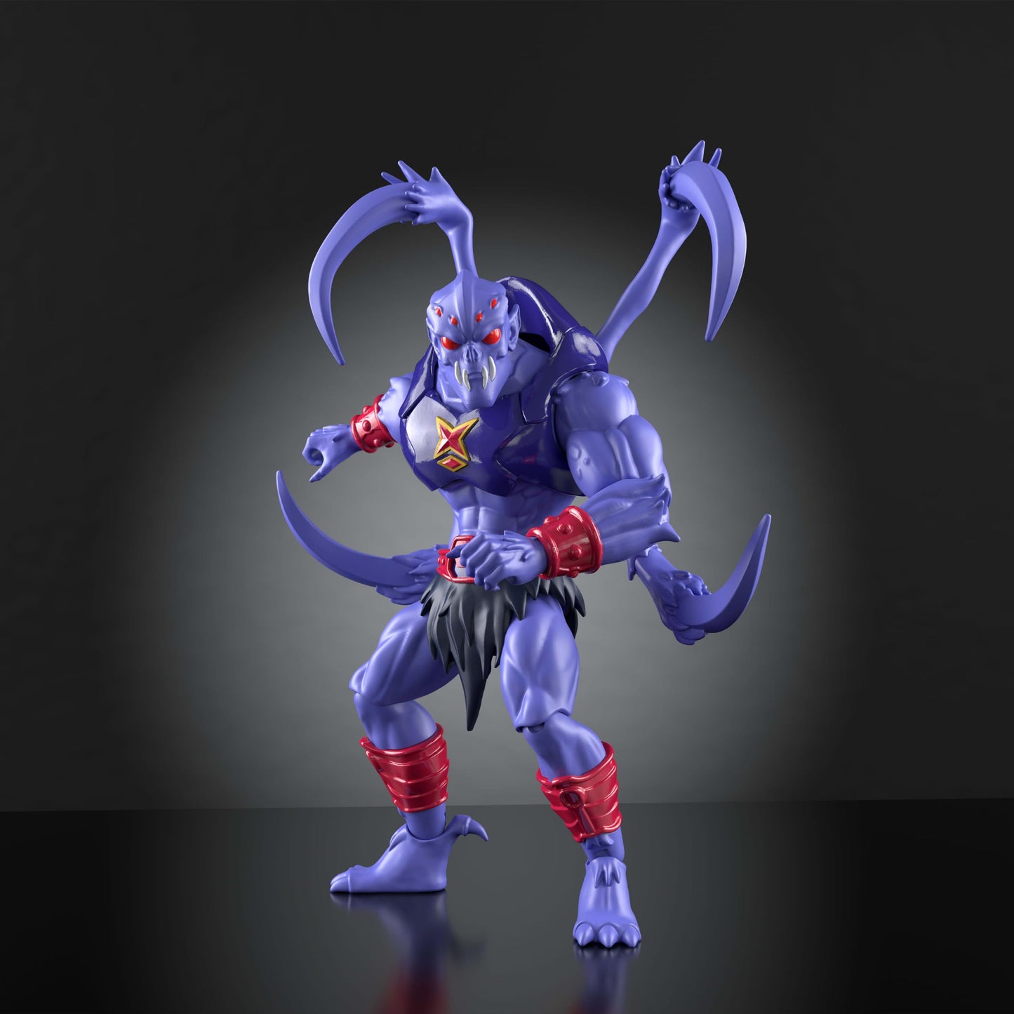 Masters of the Universe Origins Action Figure 200X Cartoon Collection Webstor, 5.5 Inch 1980s Motu TV Humanoid Spider, Detailed Design, 4 Extra Arms