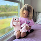 Mother & Baby Stuffed Rabbit Plush Set | Super Soft Bunny Stuffed Animal | Cute Plushies for Kids Bedroom | 15" Stuffed Animals for Girls & Boys |