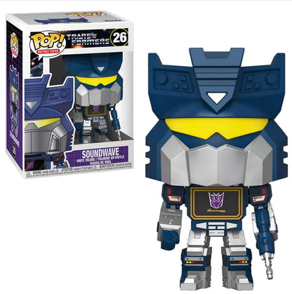 Funko Pop! Retro Toys: Transformers - Soundwave, Multicolour