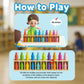 Trozihn Bottle Color Match Game, Fun Family Board Game for Kids 8-12, 2-4 Player Bottle Collision Game for Kids and Adults, Perfect for Travel Camping