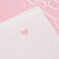 Pink Hearts "Baby Shower" Rectangular Plastic Table Cover 54" x 84" (1 Pc) - Charming & Elegant Party Decor for Your Celebration