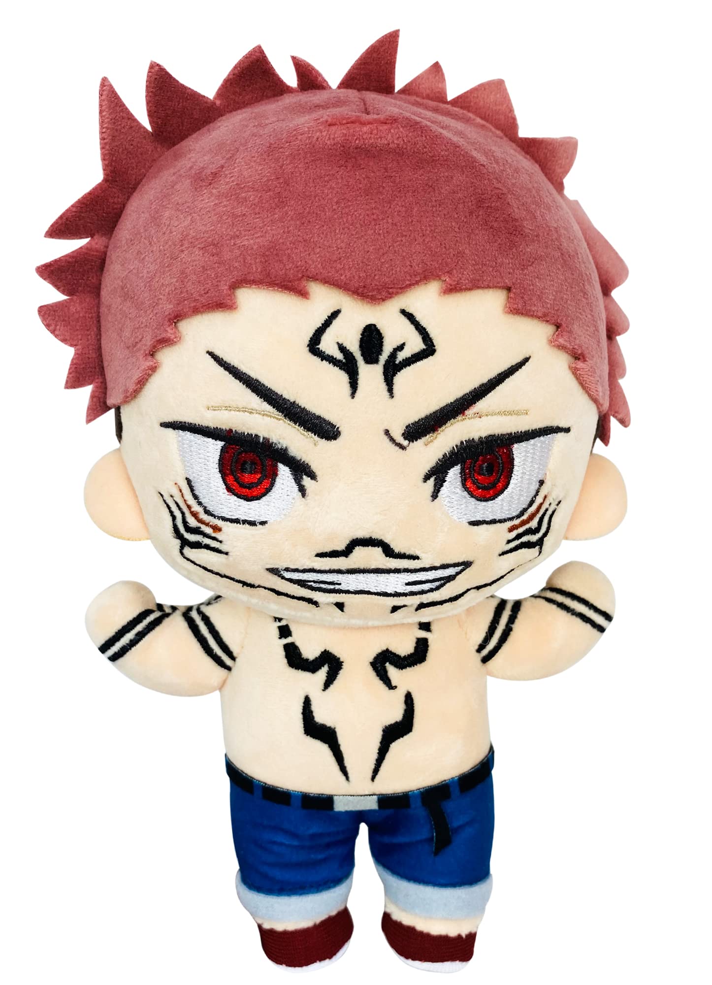 Jujutsu Kaisen - Yuji Itadori (Sukuna Ver) Plush 8" H