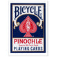 Bicycle Deluxe 1 Dozen Pinochle Poker Playing Cards - 6 Blue & 6 Red Decks! (Standard)