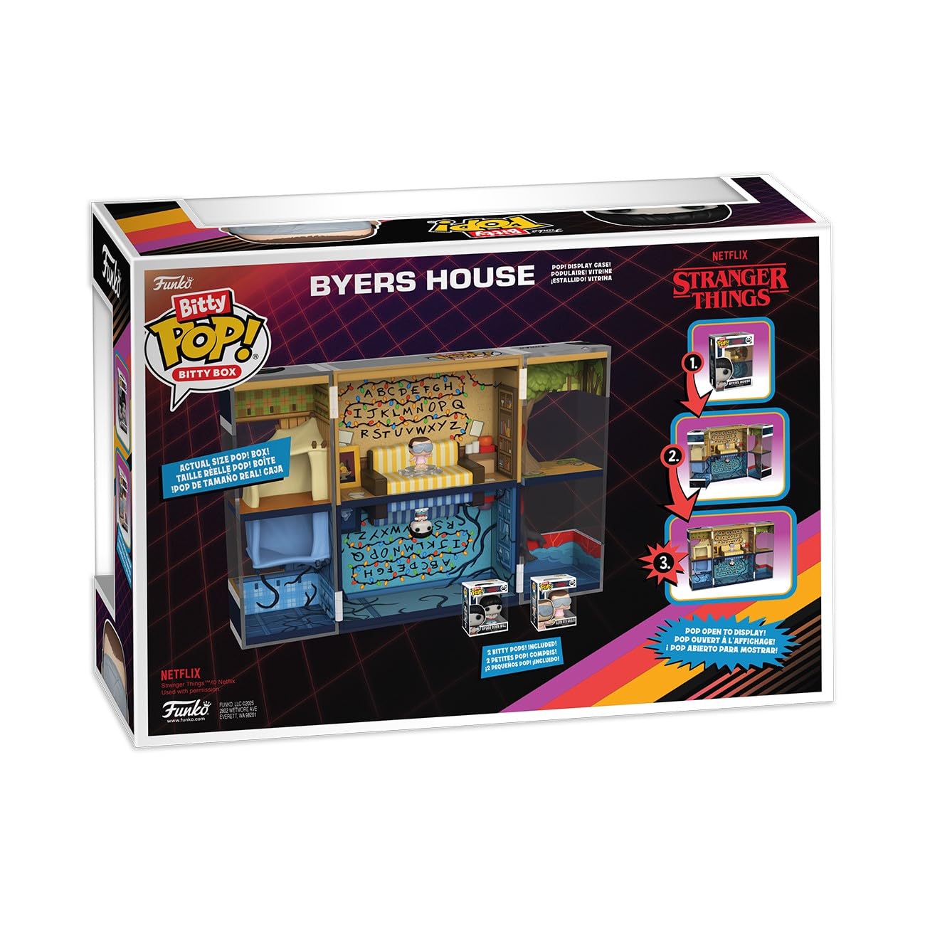 Funko Bitty Boxes: Netflix Stranger Things - Byers House with Will & Eleven