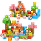 FXZYIXS Magnetic Blocks, 117-Piece 0.8in Building Farm Magnet Game Set, Stacking Building Blocks Cubes Magnets for Kids, STEM Sensory Creative Toys